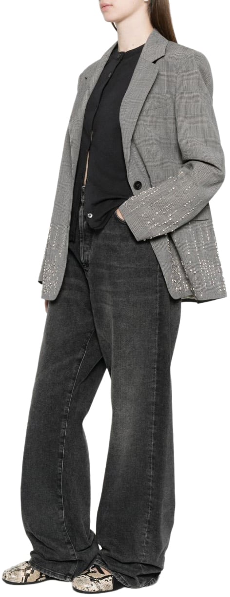 Golden Goose Jackets Grigio Grijs