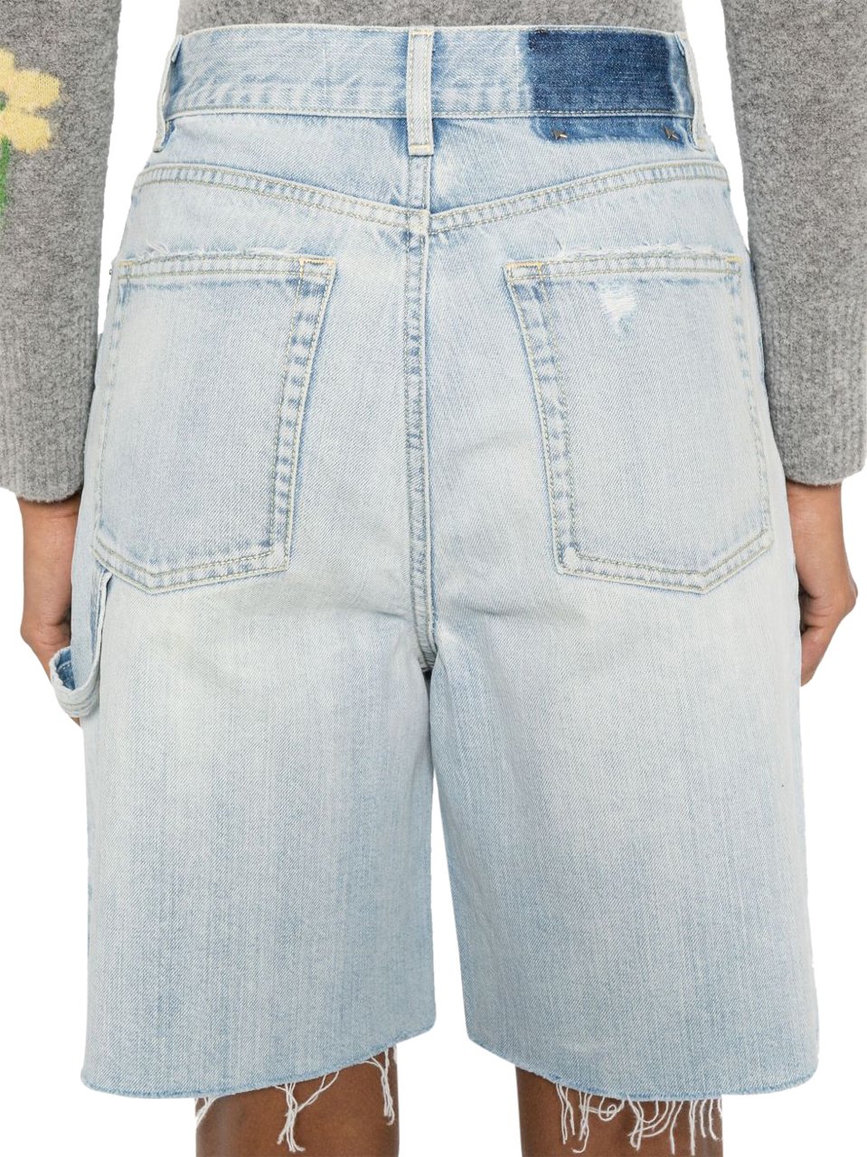 Golden Goose Shorts Cloud Blue Blauw