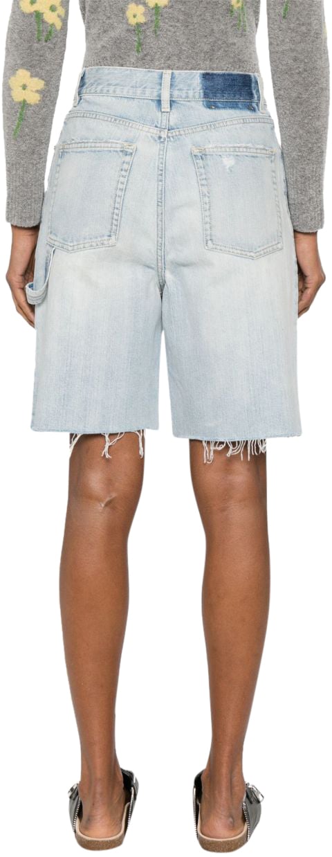 Golden Goose Shorts Cloud Blue Blauw