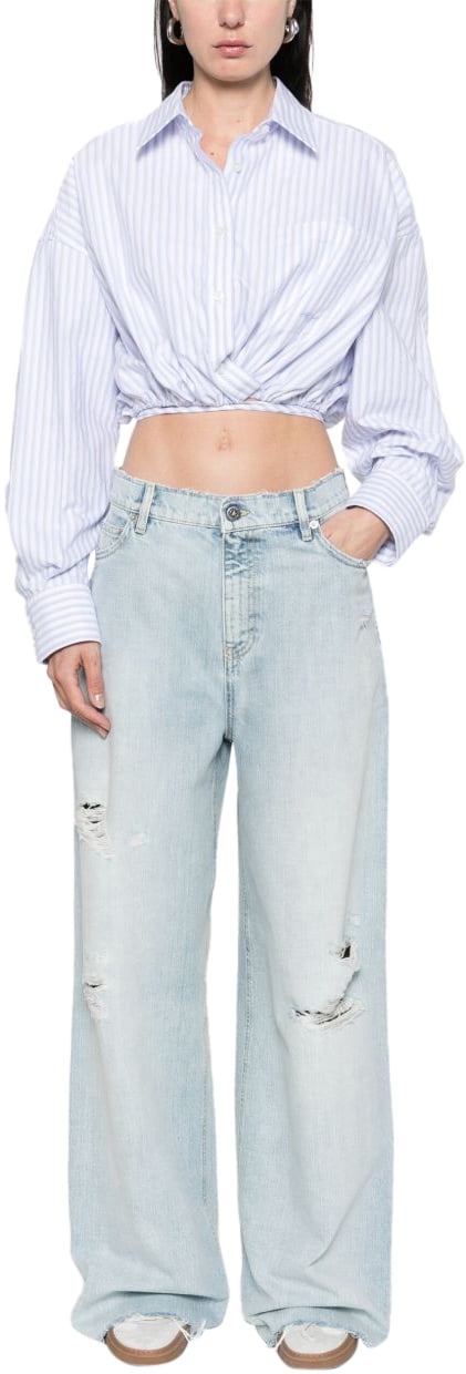 Golden Goose Golden Goose Jeans Clear Blue Blauw