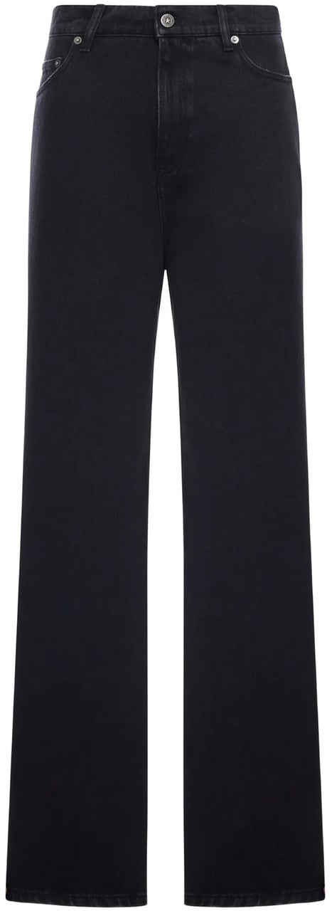 Golden Goose Melody Boyfriend Relaxed Fit Black Pants Zwart
