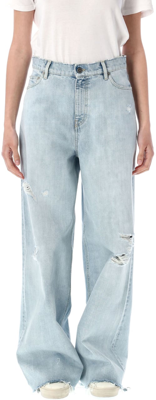 Golden Goose Melody Boyfried Denim Blauw