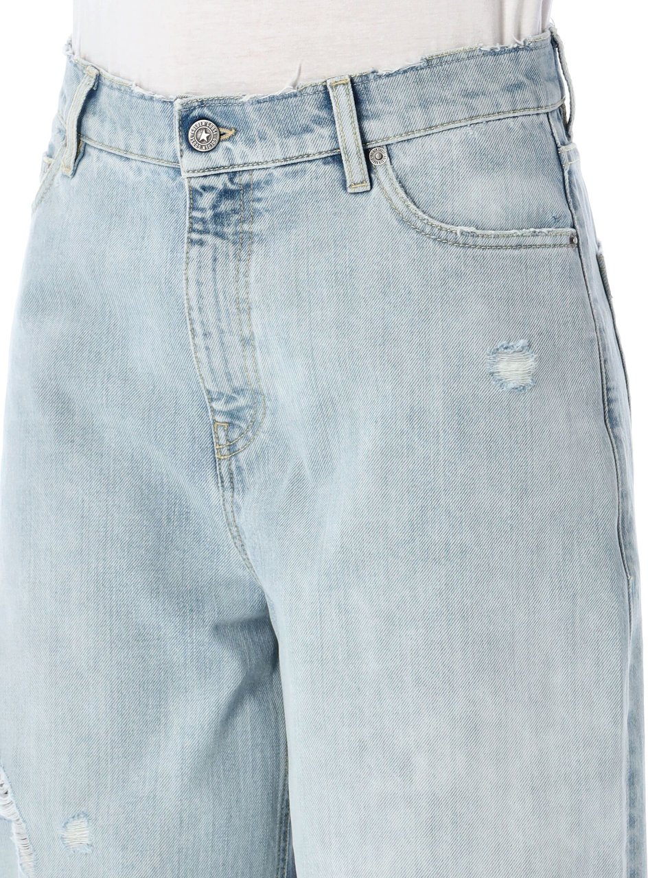 Golden Goose Melody Boyfried Denim Blauw