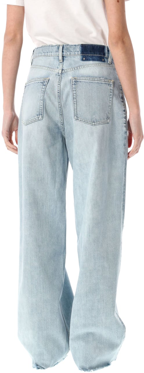 Golden Goose Melody boyfriends denim pants Blauw