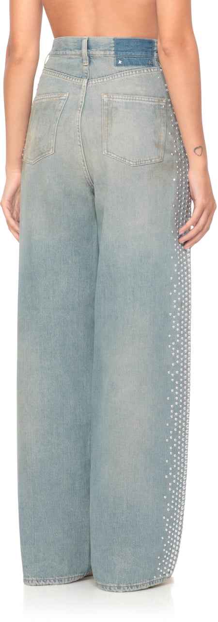 Golden Goose Jeans Light Blue Blauw