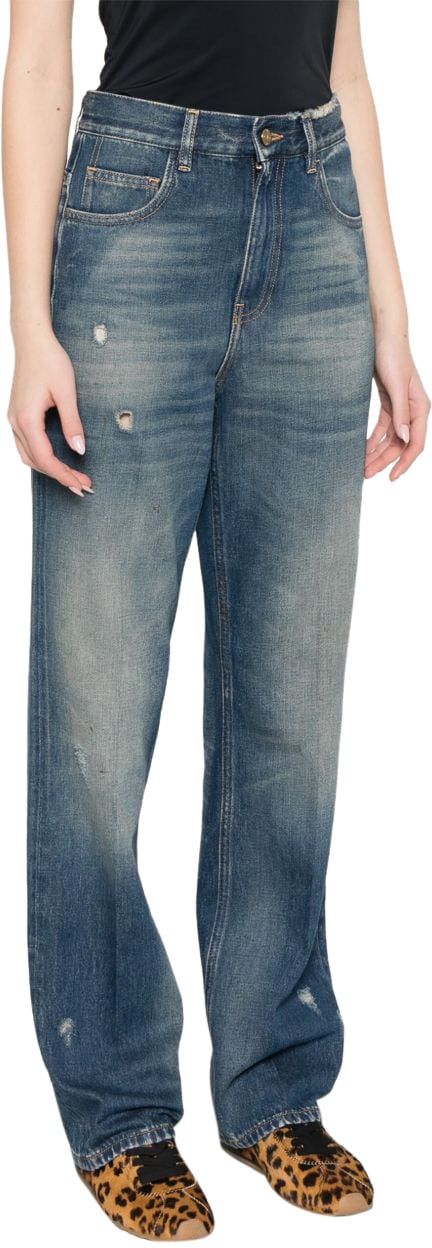 Golden Goose Jeans Blue Blauw