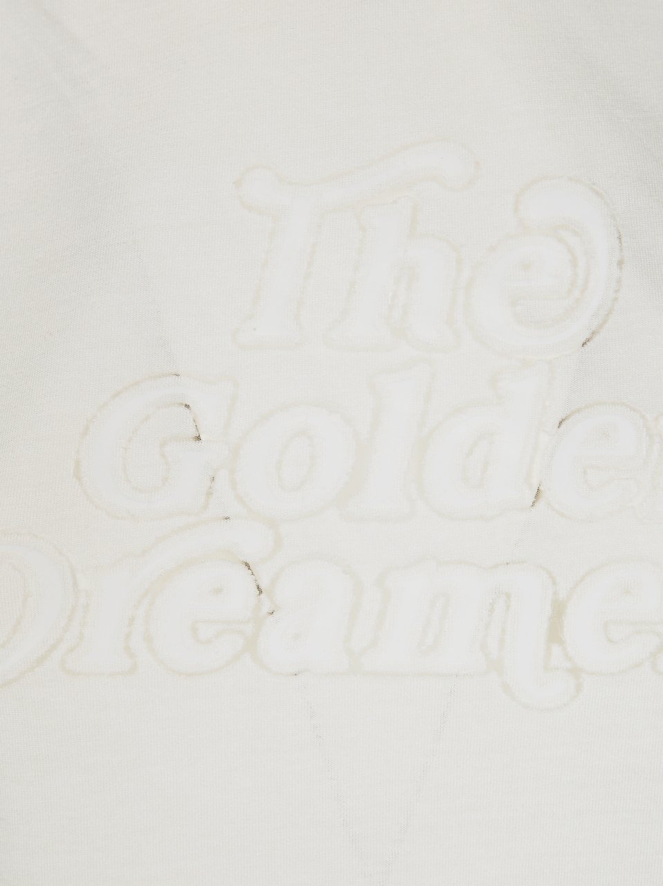 Golden Goose Short-Sleeved Crew Neck T-Shirt Wit