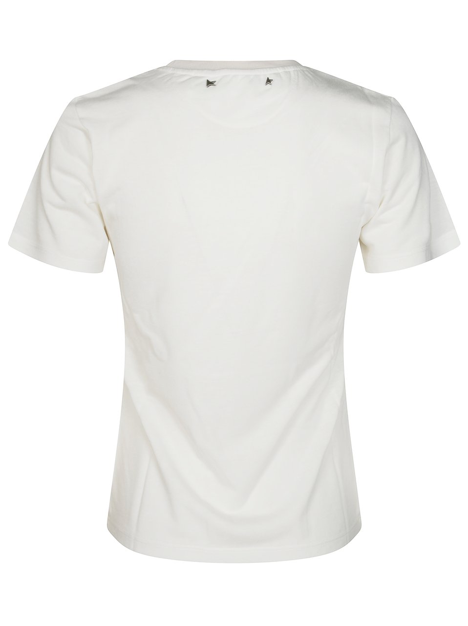 Golden Goose Short-Sleeved Crew Neck T-Shirt Wit