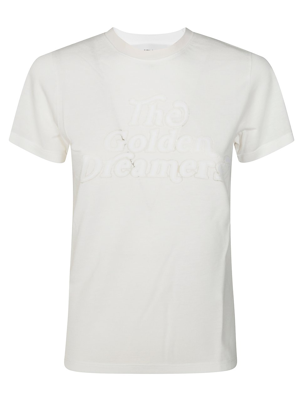Golden Goose Short-Sleeved Crew Neck T-Shirt Wit