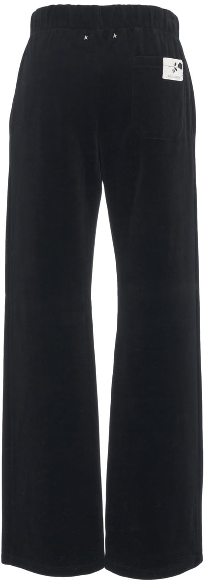 Golden Goose Jogger in velluto Zwart