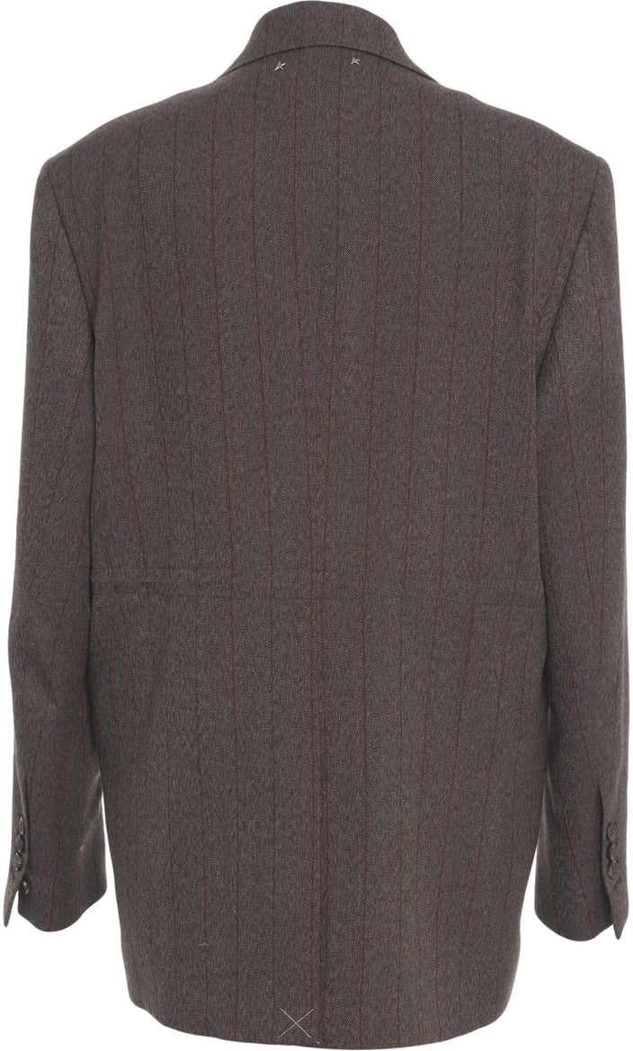 Golden Goose Pinstripe blazer Bruin