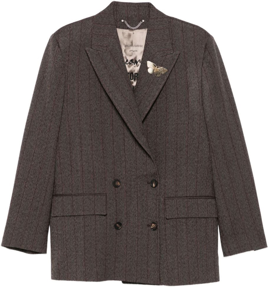 Golden Goose Jackets Brown Bruin