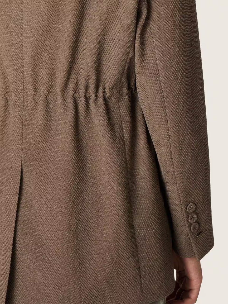 Golden Goose Oversized Double-Breasted Blazer Grijs