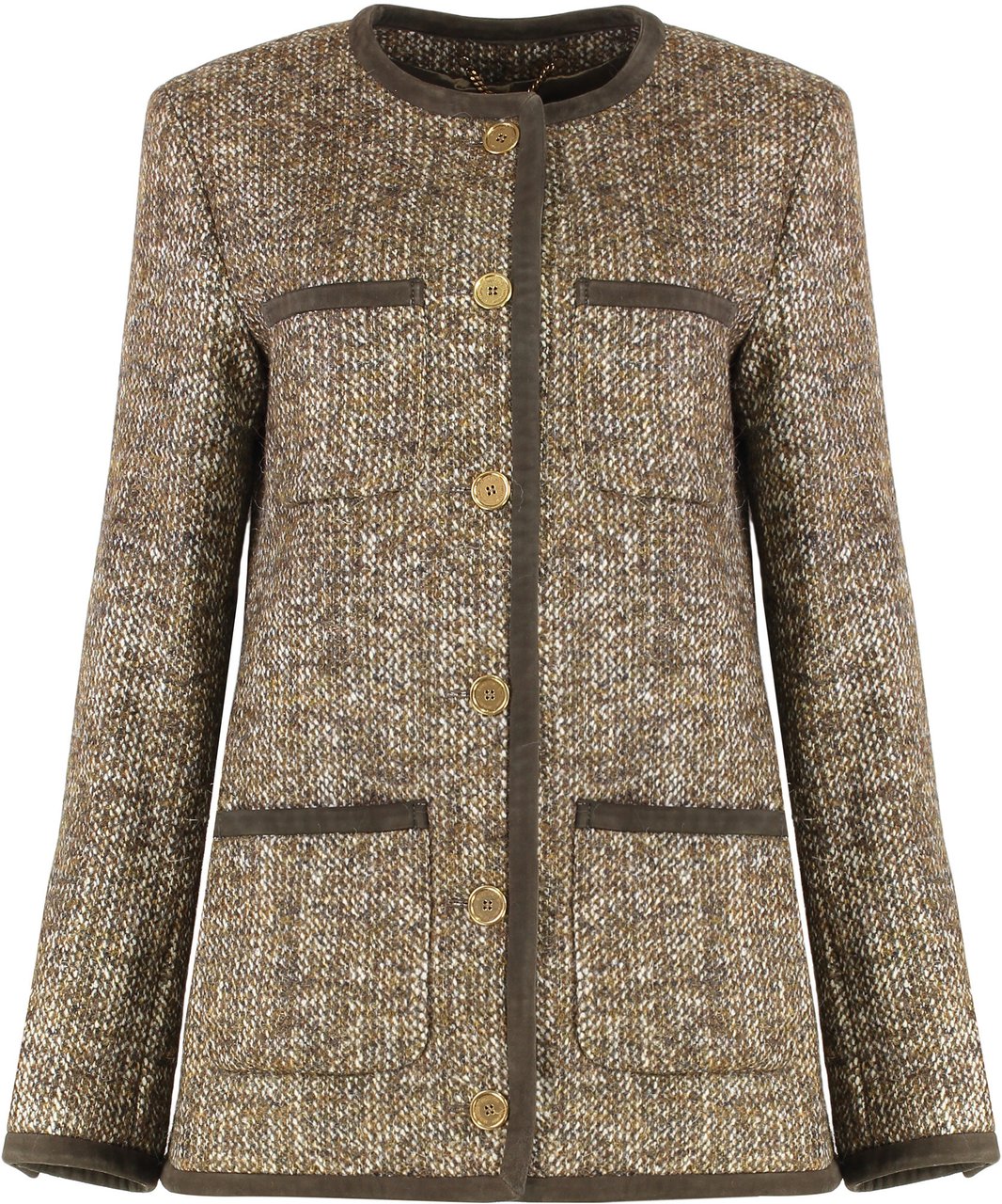 Golden Goose Wool tweed jacket Bruin