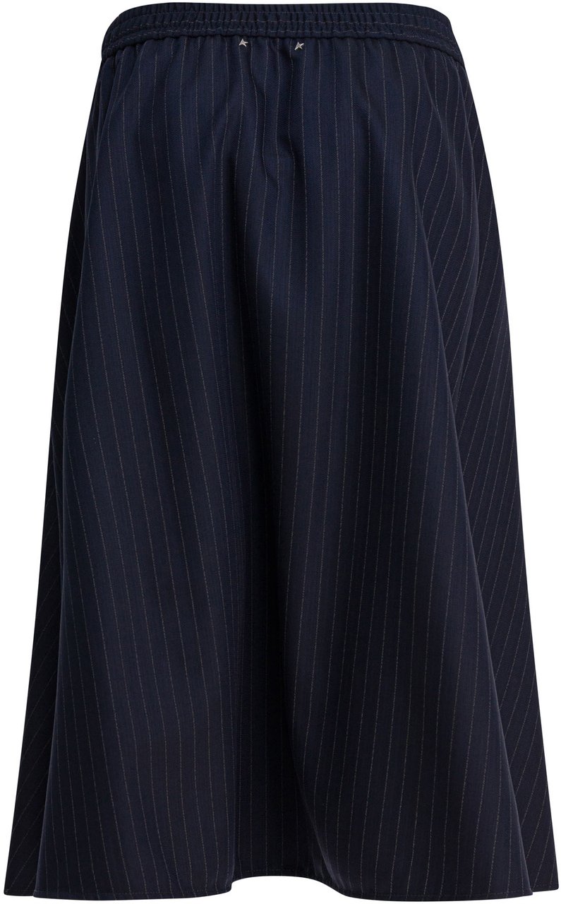 Golden Goose Virgin wool skirt Blauw