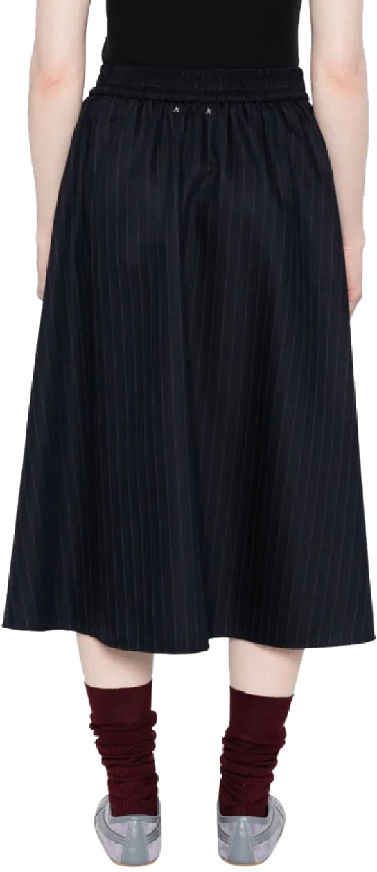 Golden Goose Journey Ws Circle Skirt Blauw