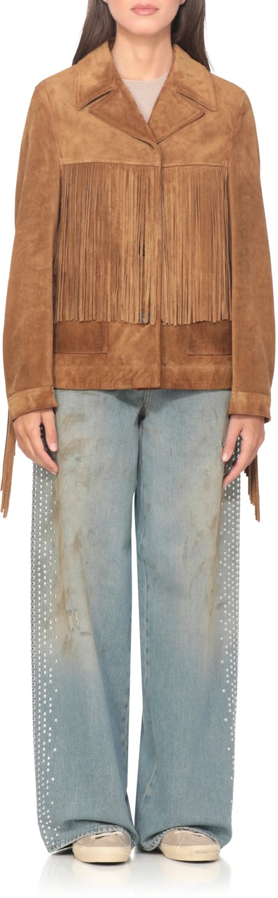 Golden Goose Jackets Brown Bruin