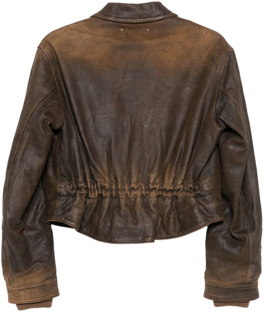 Golden Goose Jackets Coffe Bruin