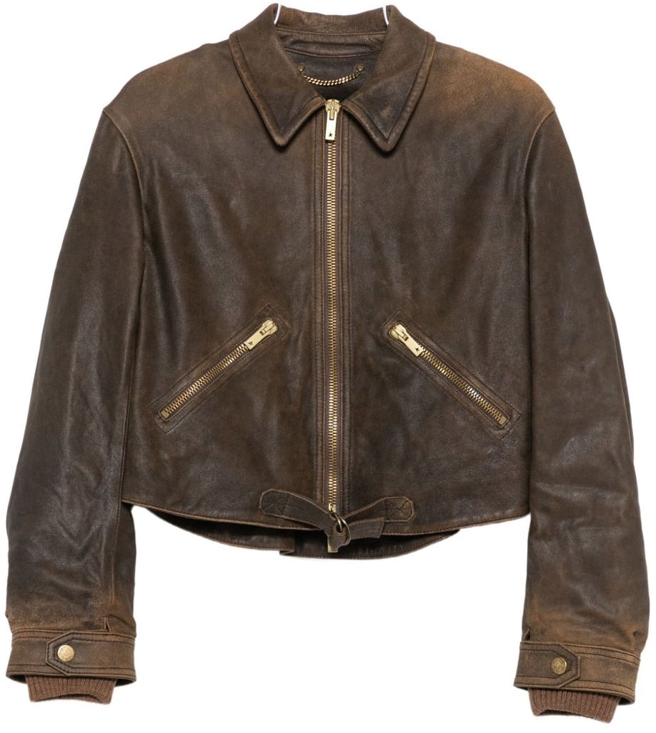 Golden Goose Jackets Coffe Bruin