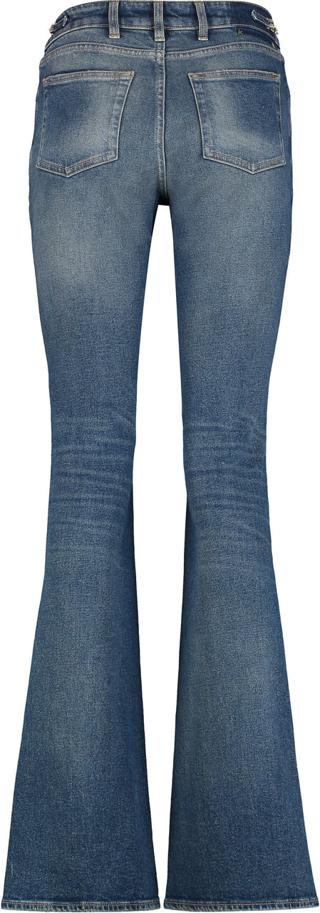 Golden Goose Bootcut jeans with vintage wash Blauw