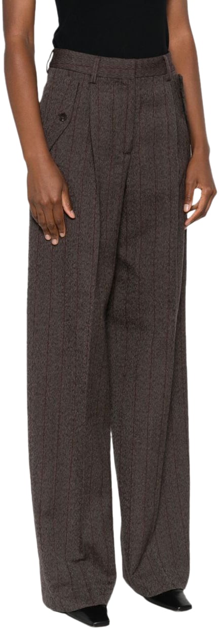 Golden Goose Trousers Brown Bruin