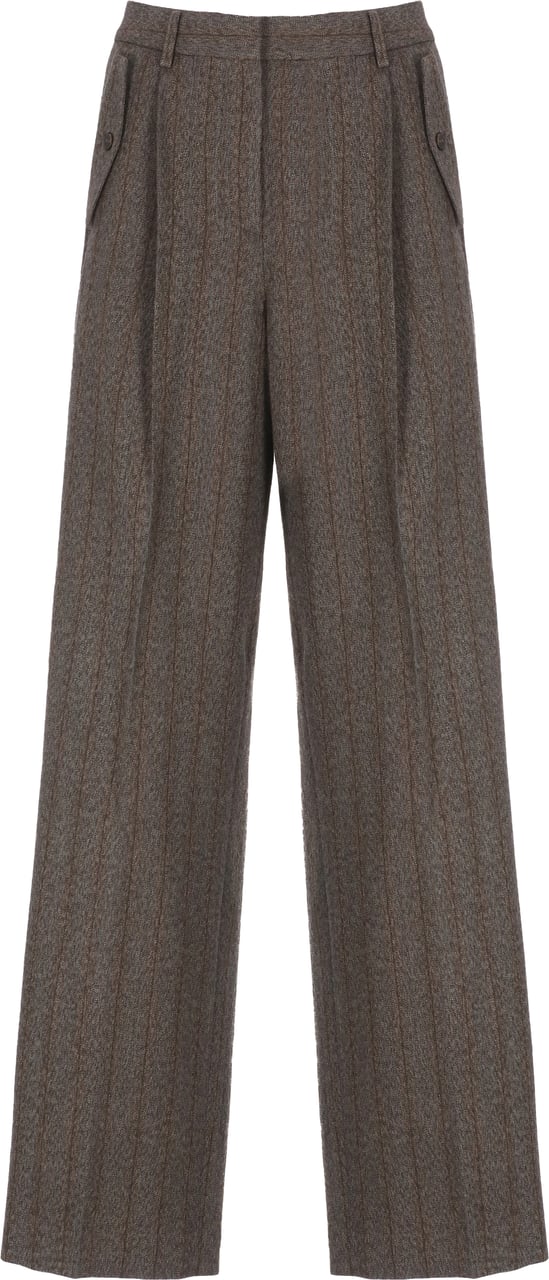 Golden Goose Trousers Brown Bruin