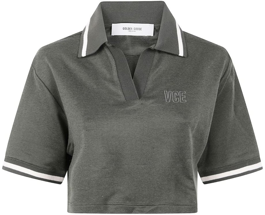 Golden Goose T-Shirts And Polos Green Groen