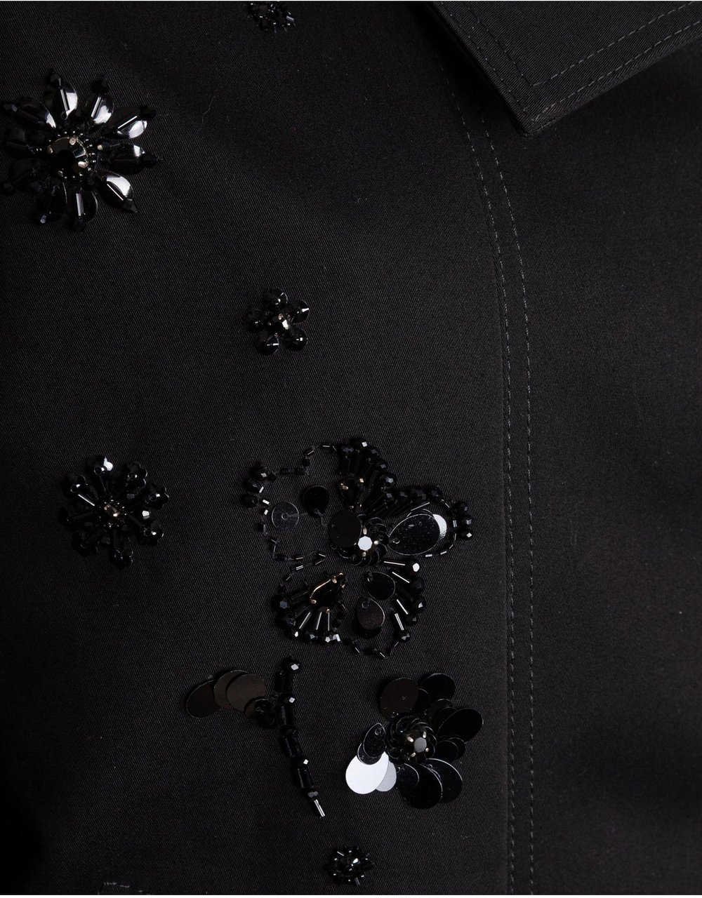 Golden Goose Golden goose journey denim jacket in black Zwart