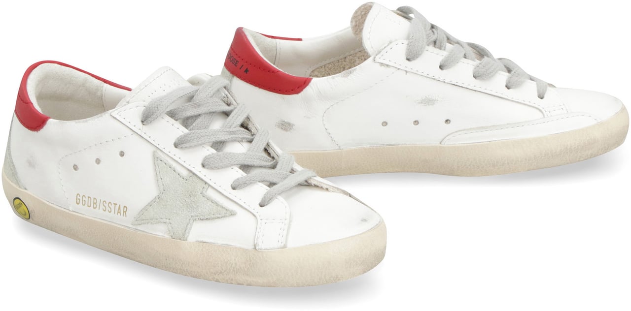 Golden Goose Super-Star low-top sneakers Wit