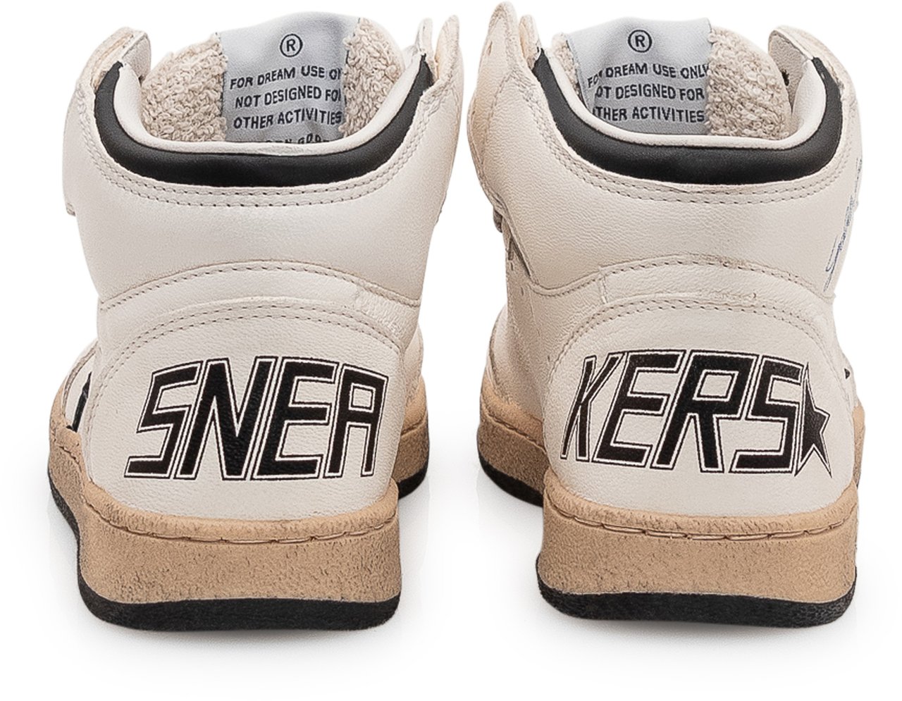 Golden Goose Sneakers Alte Sky Star in Pelle Wit