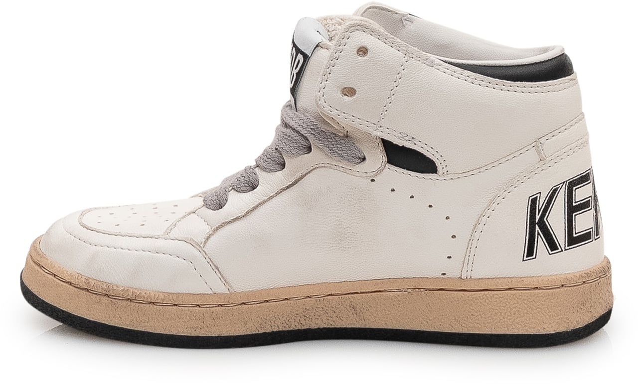 Golden Goose Sneakers Alte Sky Star in Pelle Wit