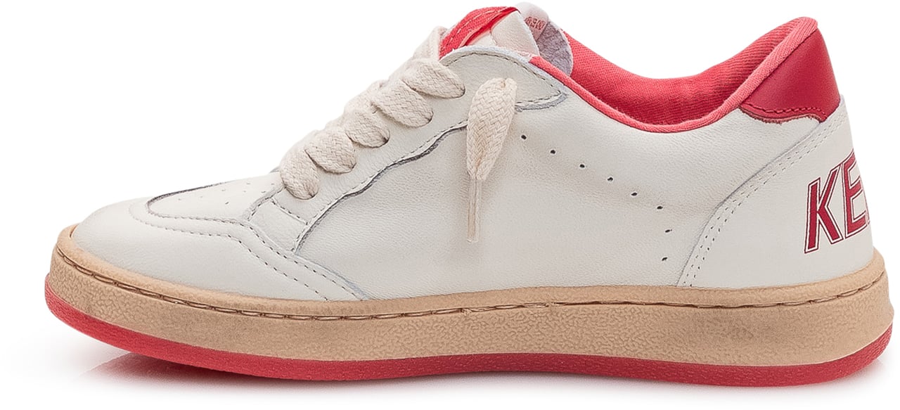 Golden Goose Ballstar Nappa Upper Wit