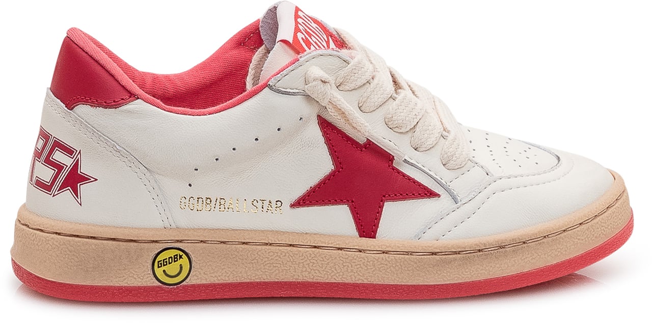 Golden Goose Ballstar Nappa Upper Wit