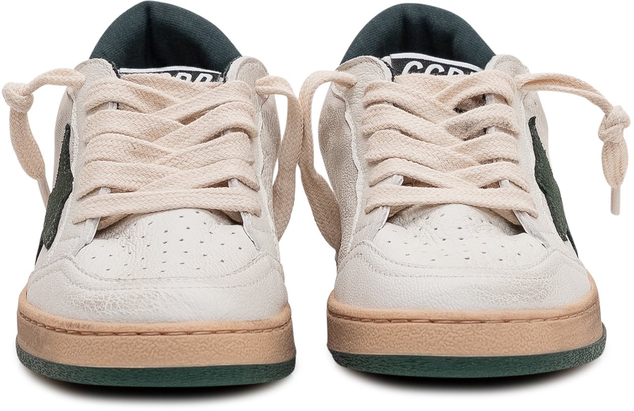 Golden Goose Ballstar Nappa Upper Wit