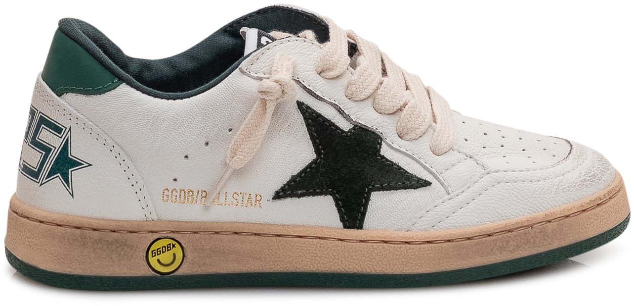 Golden Goose Ballstar Nappa Upper Wit