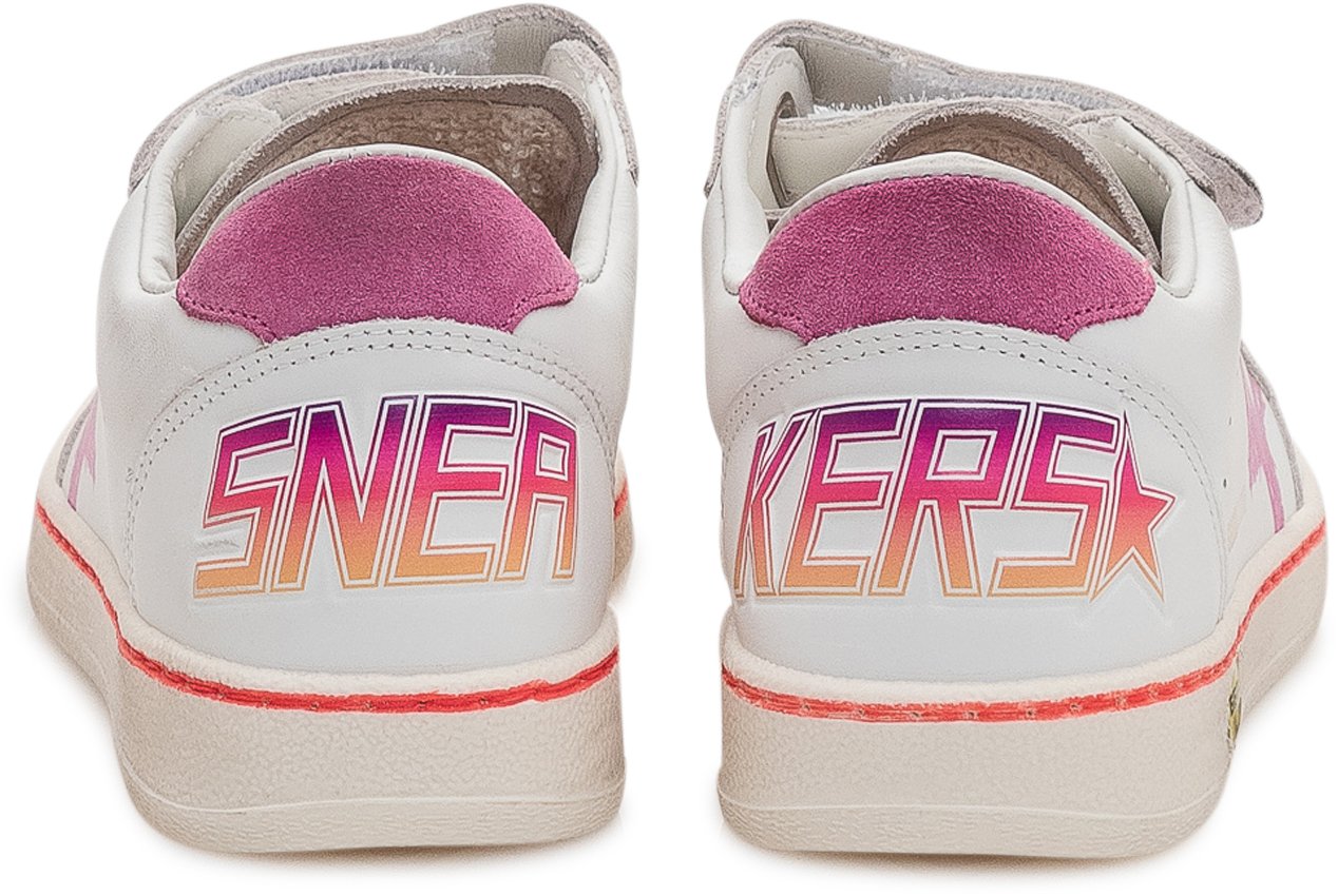 Golden Goose Sneakers Con Chiusura A Strappo Wit