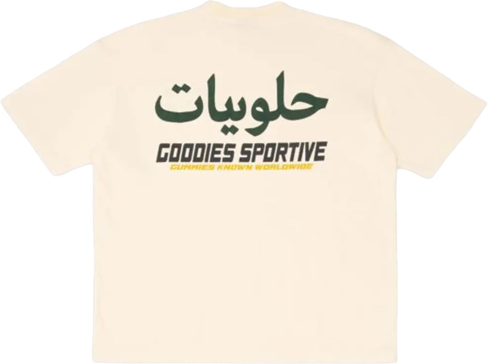 Goodies Sportive Goodies Sportive - Gummies known tee - GKT26 - Butter Beige