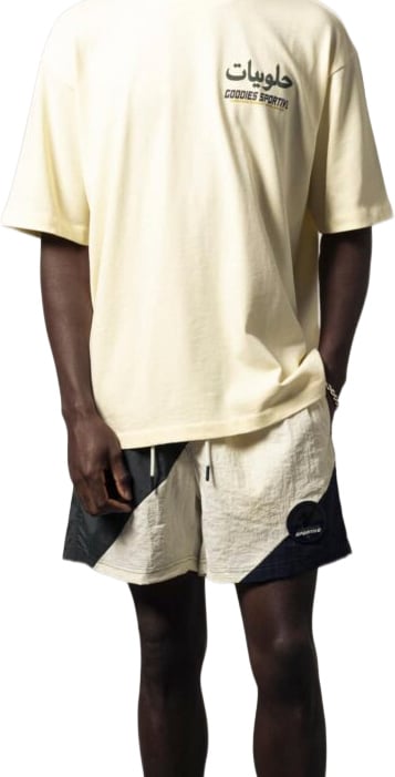 Goodies Sportive Goodies Sportive - Gummies known tee - GKT26 - Butter Beige