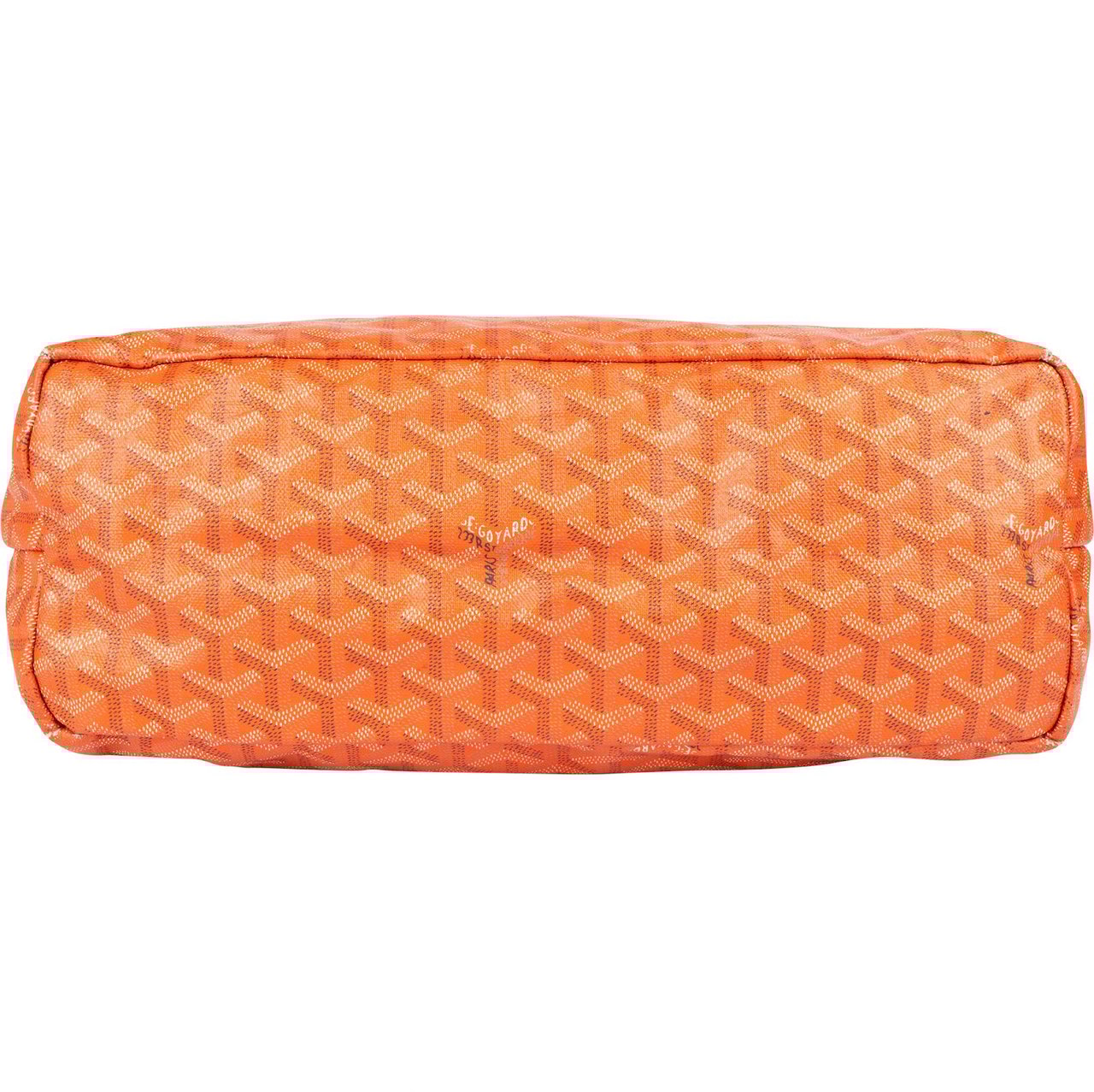 Goyard Goyard Goyardine Monogram Saint Louis PM Shoulder Bag Oranje