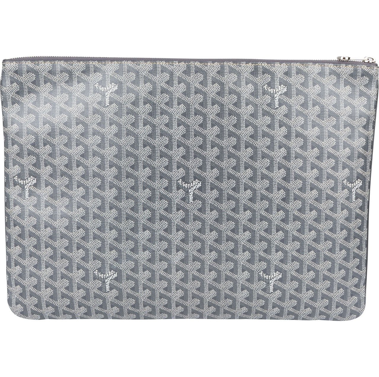 Goyard Goyard Goyardine Monogram Senat GM Clutch Donkergrijs