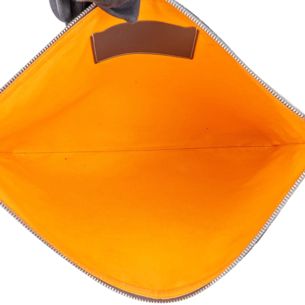 Goyard Goyard Goyardine Monogram Senat GM Clutch Donkergrijs