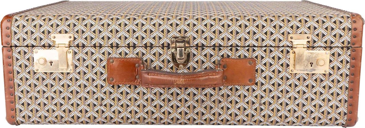 Goyard Goyard Goyardine Monogram Suitcase Koffer Trunk 70 Divers