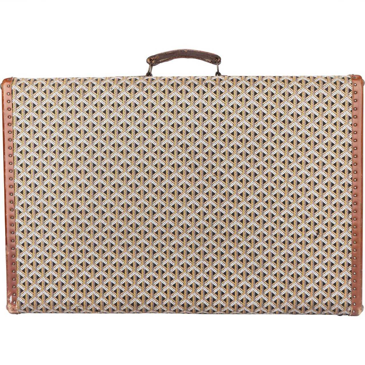 Goyard Goyard Goyardine Monogram Suitcase Koffer Trunk 70 Divers
