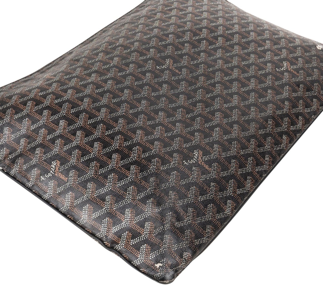 Goyard Goyard Goyardine Monogram Senat GM Clutch Zwart