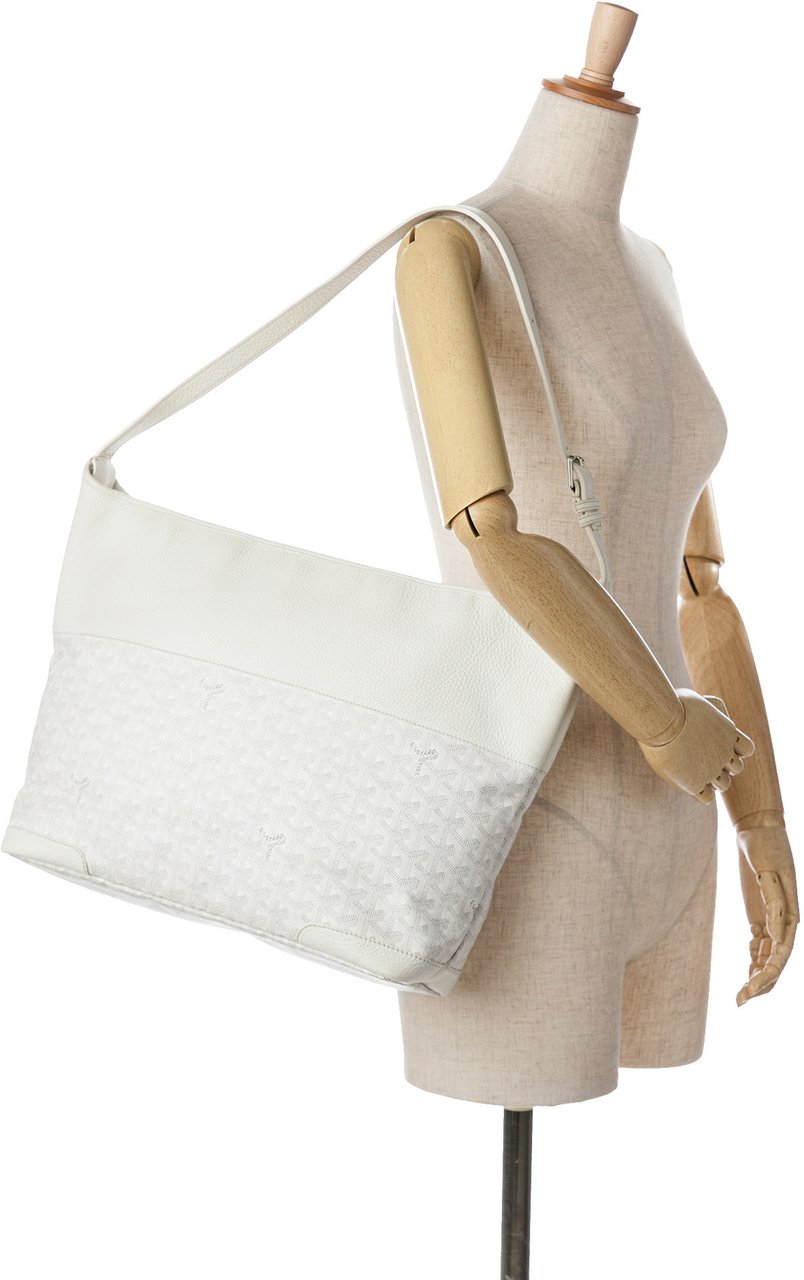 Goyard Goyardine Grenadine Hobo Wit