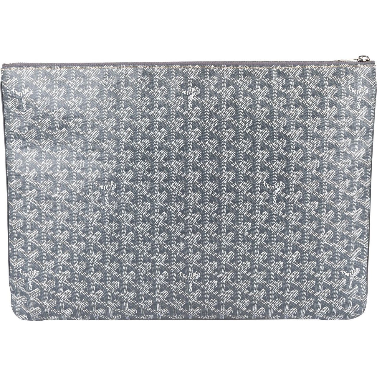 Goyard Goyard Goyardine Monogram Senat GM Clutch Donkergrijs