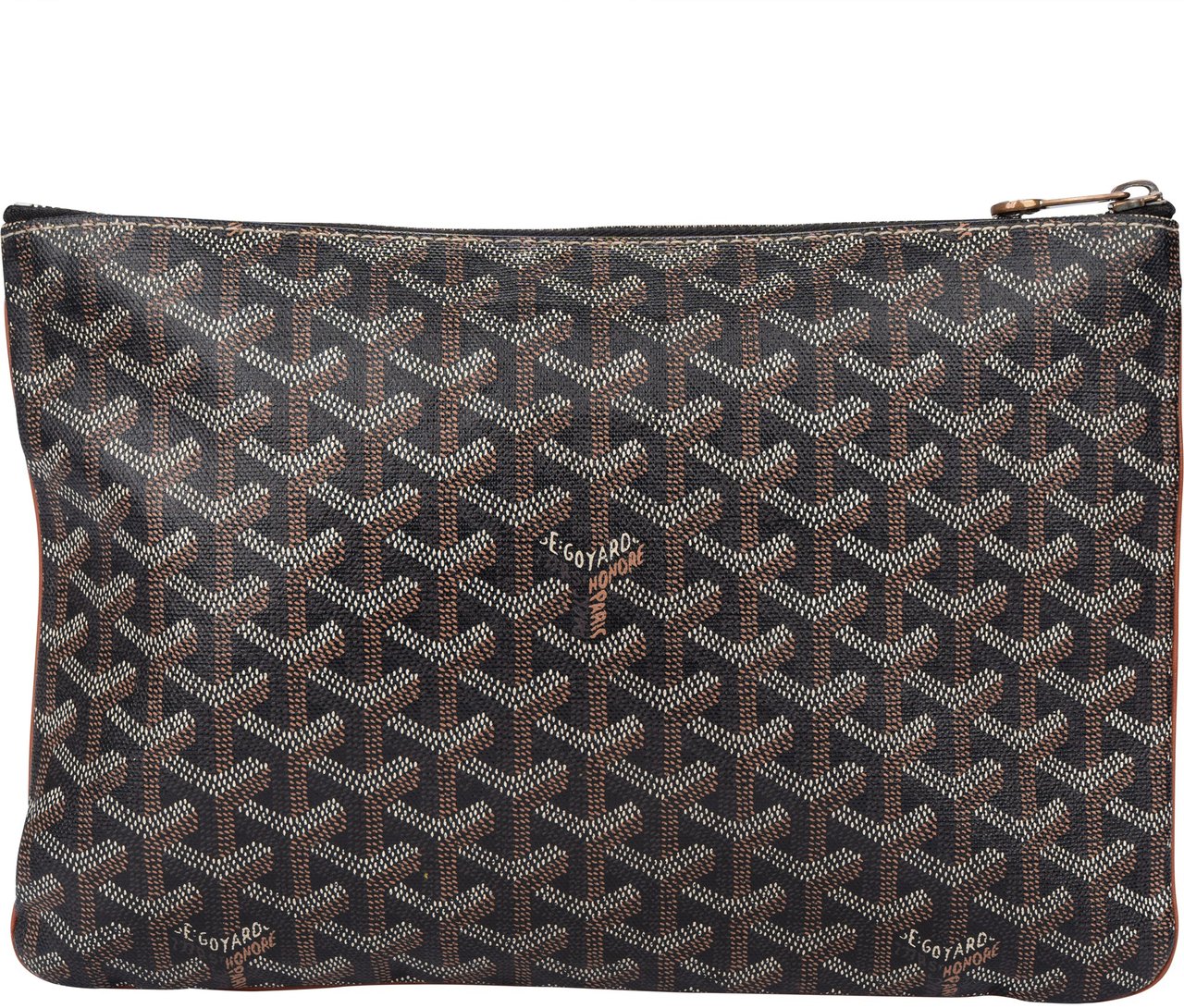 Goyard Goyard Noir Goyardine Monogram Clutch Divers