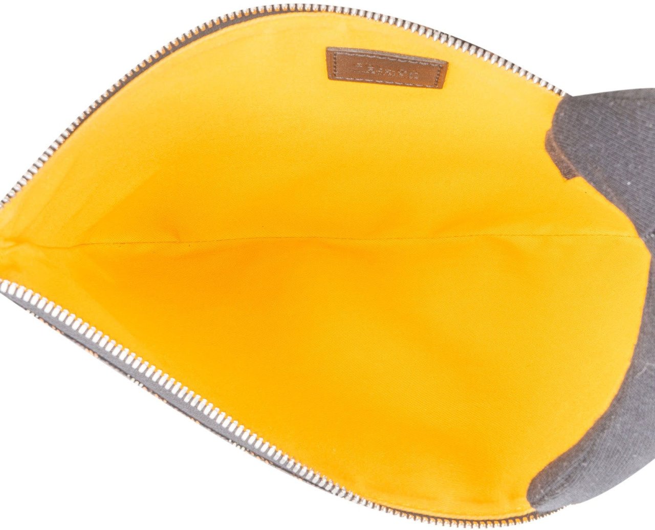 Goyard Goyard Goyardine Monogram Sénat MM Clutch Zwart