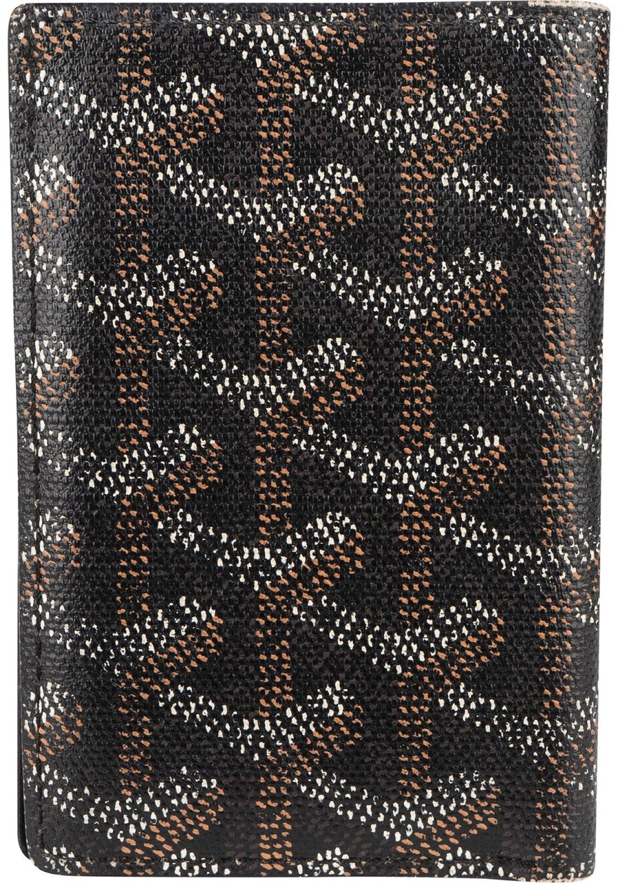 Goyard Monogram Goyardine Cardholder Wallet Zwart