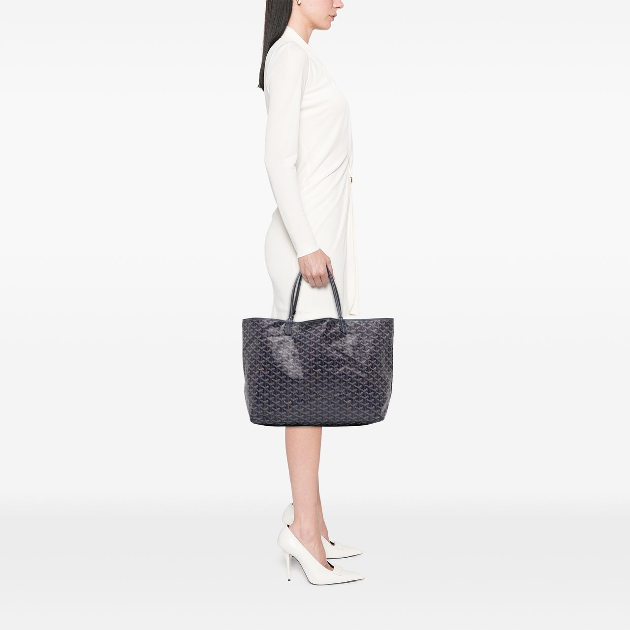 Goyard Goyardine Saint Louis GM Blauw